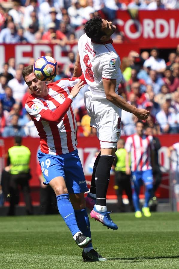 El Sevilla no logra pasar del empate contra el Sporting de Gijón