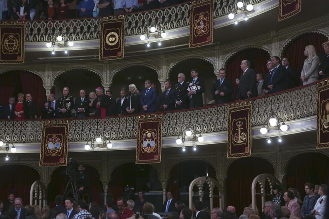 Fotos: Así ha sido el Pregón de Semana Santa en Cádiz 2017