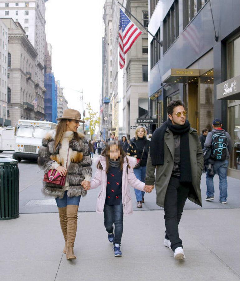 La ciudad de Nueva York es una de las ciudades preferidas de la pareja, y ahora también de su hija Daniela, a la que llevaron a visitar los lugares más emblemáticos de la ciudad el pasado mes de noviembre
