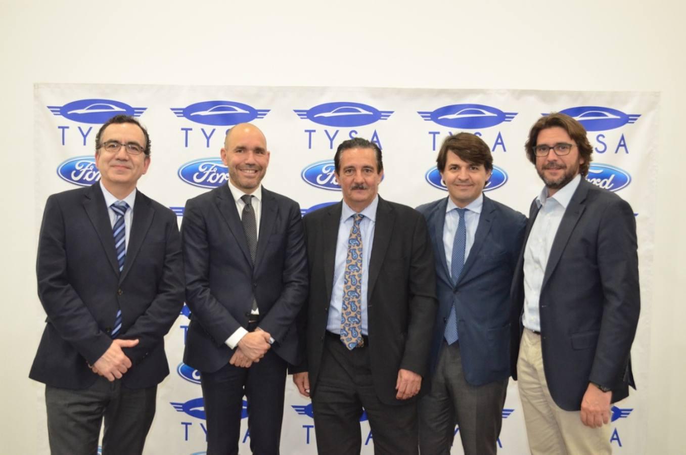 Integrantes del equipo de Ford