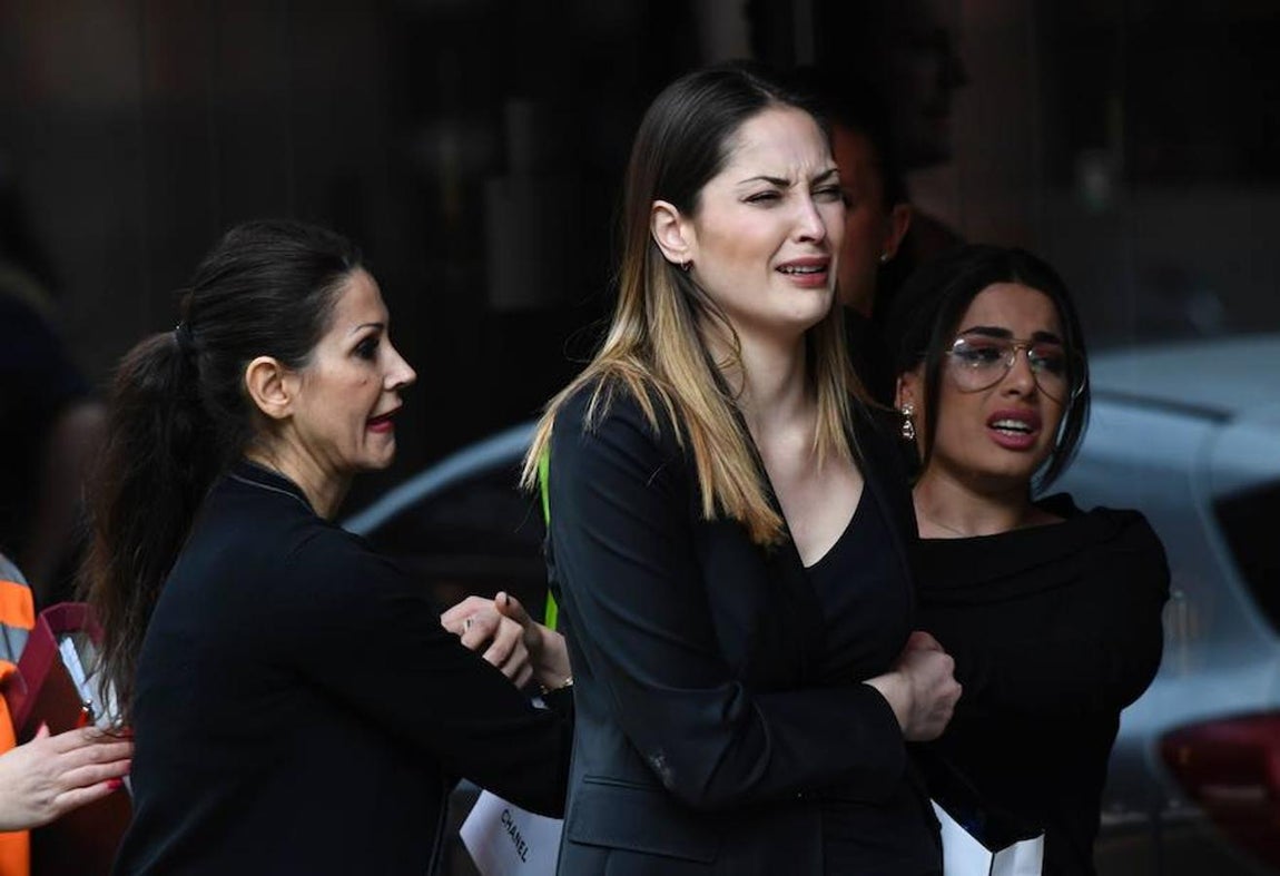 Las dramáticas escenas del atropello de un camión en Estocolmo. 