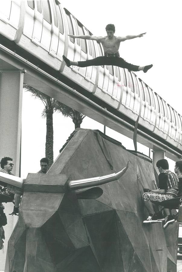 El ambiente de la Expo &#039;92 de Sevilla, en imágenes