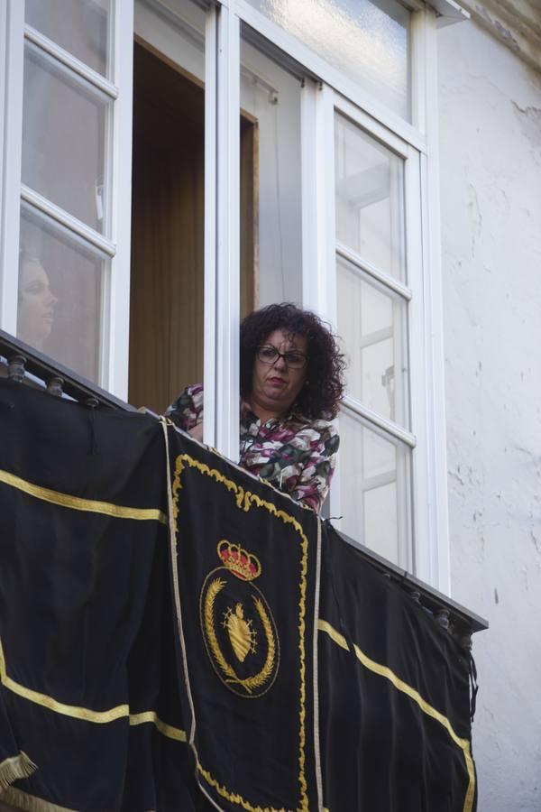 Fotos: El cortejo procesional de la Virgen de los Dolores en imágenes
