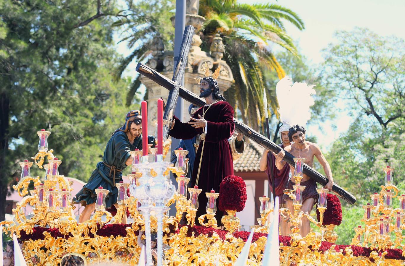 Las fotos de La Paz el Domingo de Ramos de la Semana Santa de Sevilla 2017