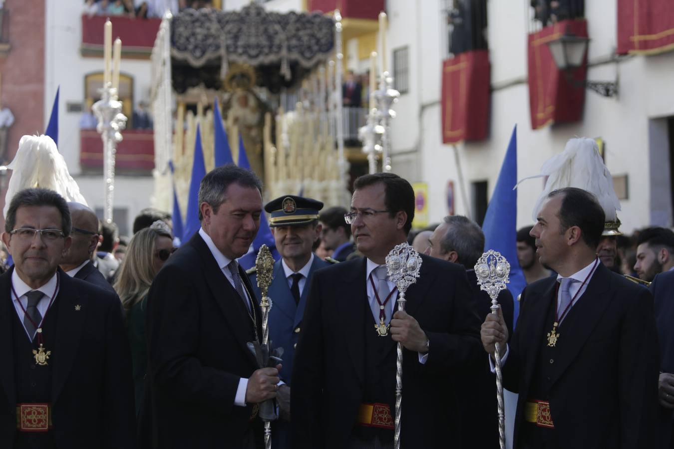 Las fotos de La Hiniesta el Domingo de Ramos de la Semana Santa de Sevilla 2017