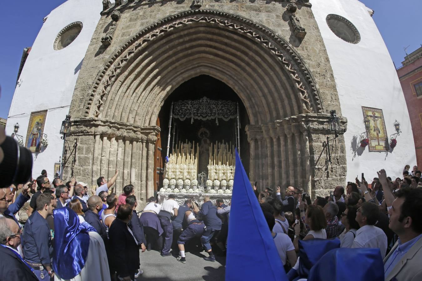 Las fotos de La Hiniesta el Domingo de Ramos de la Semana Santa de Sevilla 2017