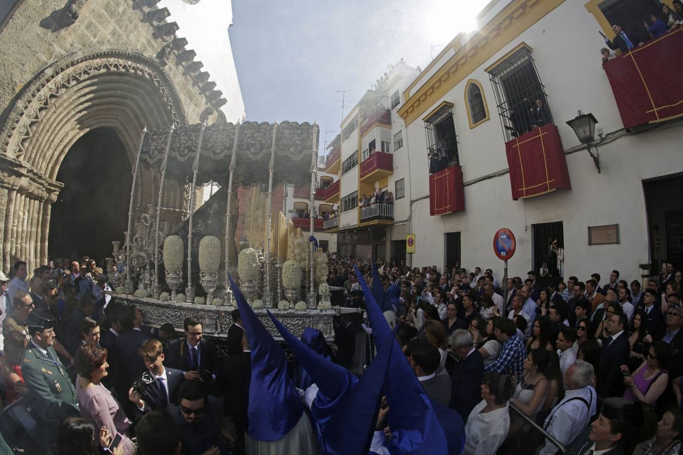 Las fotos de La Hiniesta el Domingo de Ramos de la Semana Santa de Sevilla 2017