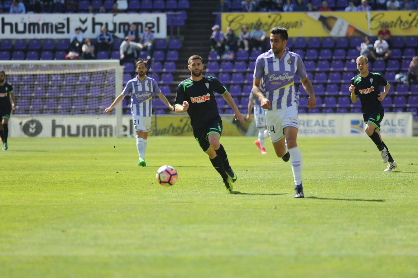 Selección de imágenes del Valladolid-Córdoba