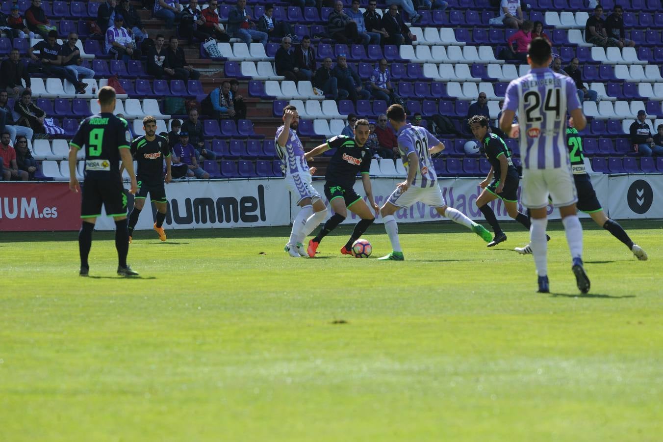 Selección de imágenes del Valladolid-Córdoba