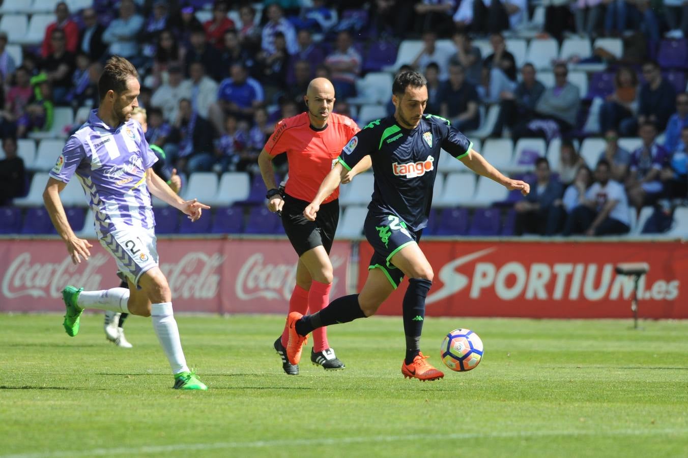 Selección de imágenes del Valladolid-Córdoba