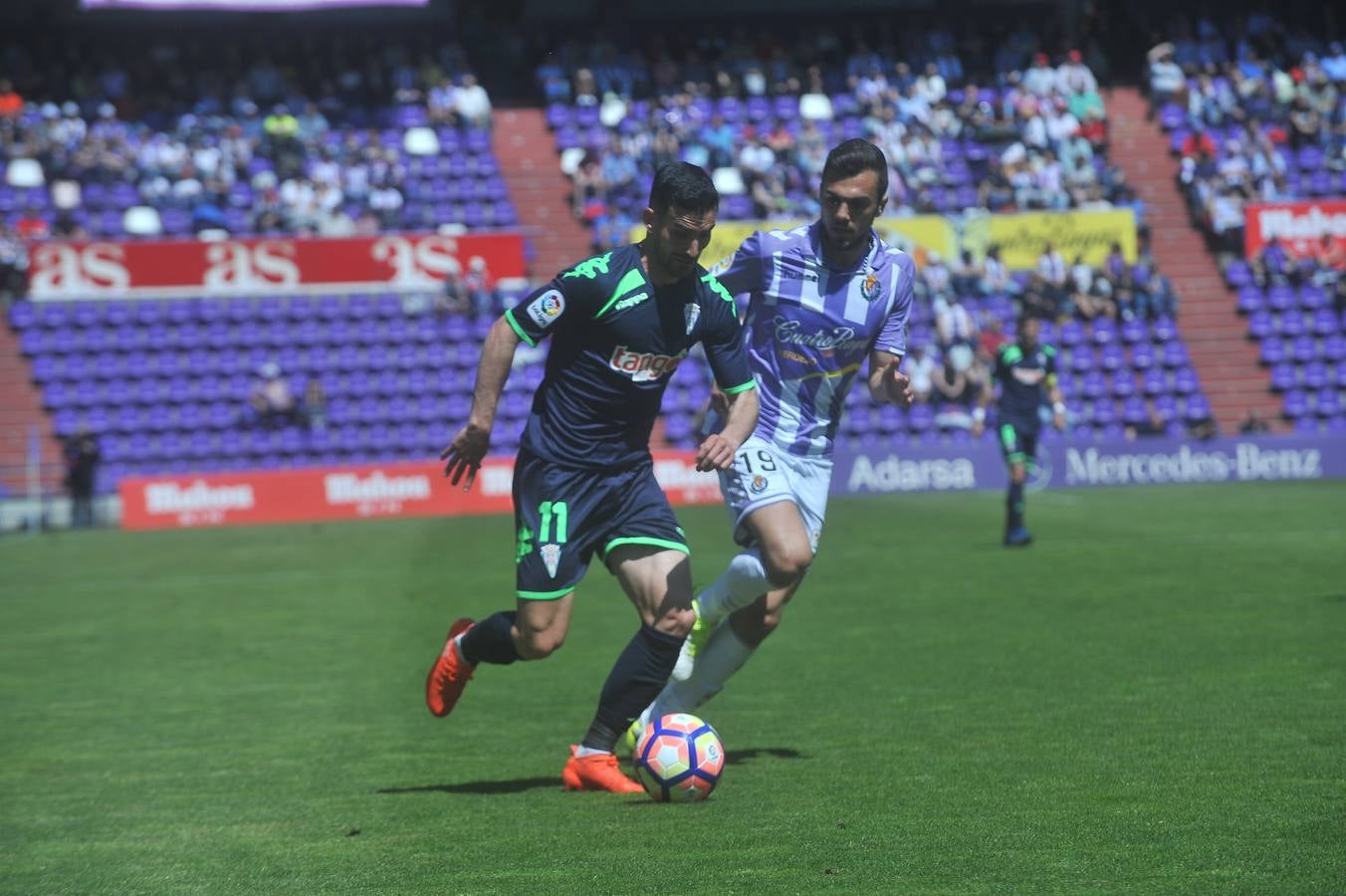 Selección de imágenes del Valladolid-Córdoba