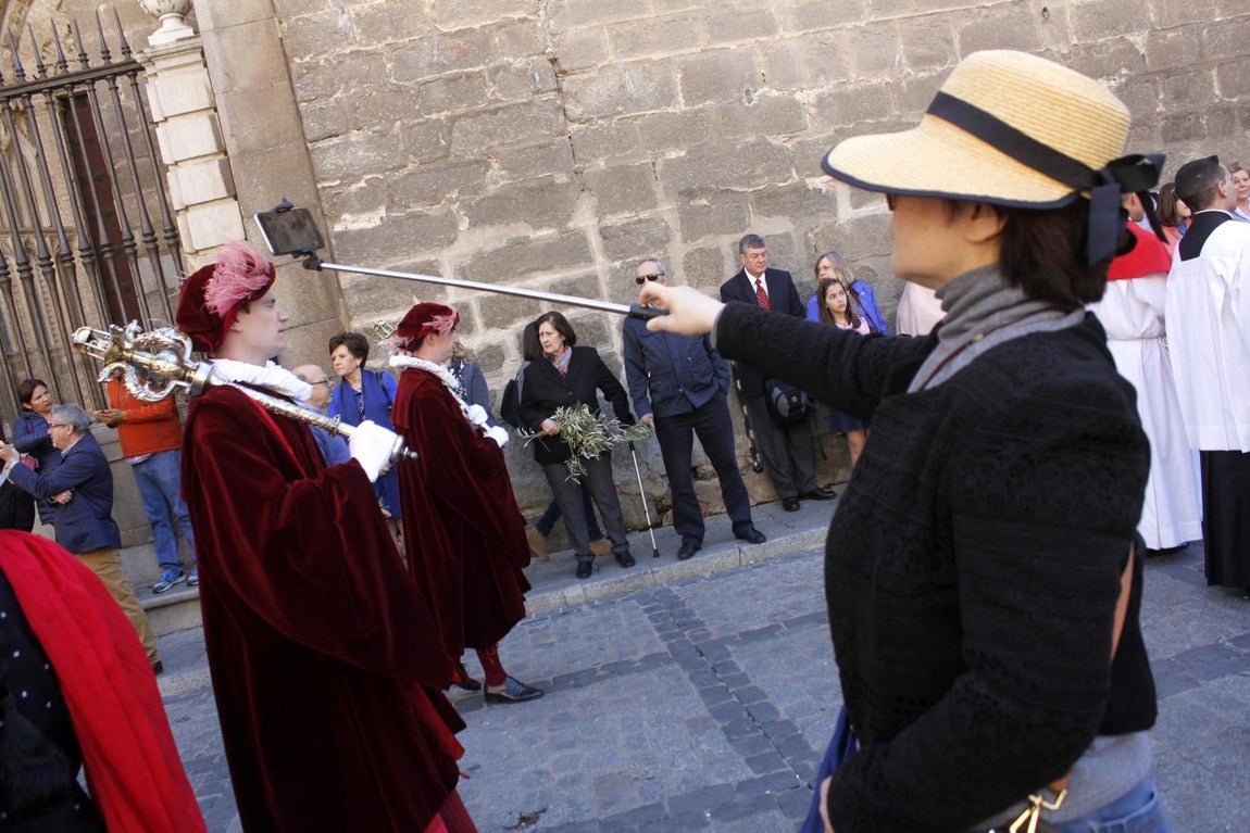Procesión de las palmas. 
