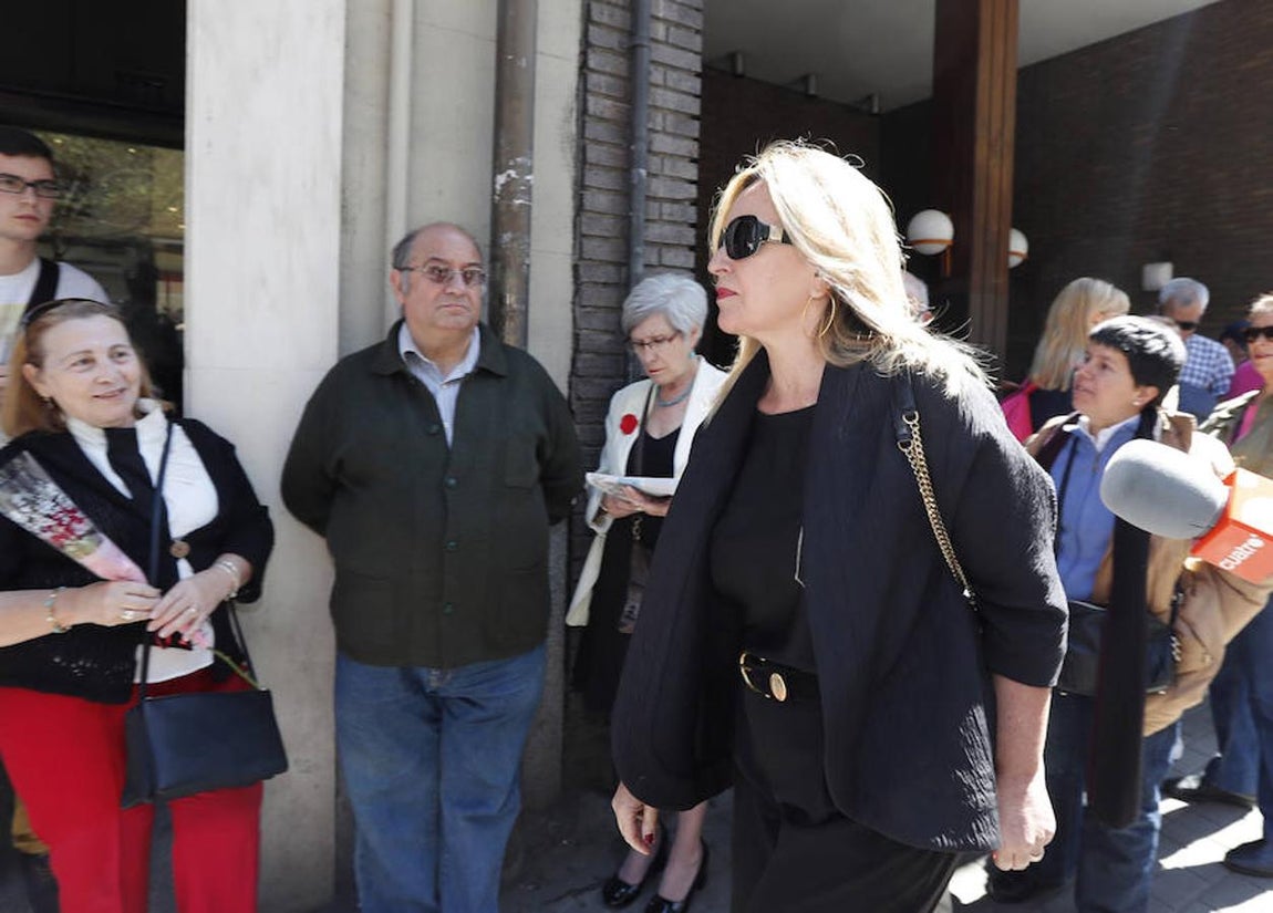 La exministra de Sanidad y Política Social Trinidad Jiménez. 