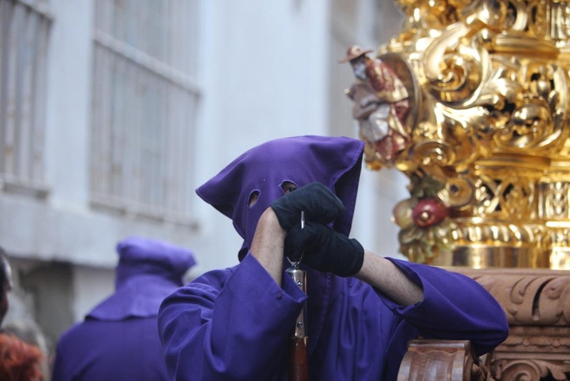 Columna en el Martes Santo de la Semana Santa de Cádiz 2017