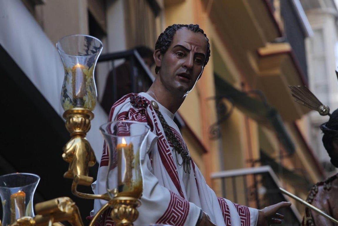 Ecce-Homo el Martes Santo en Cádiz. Semana Santa 2017