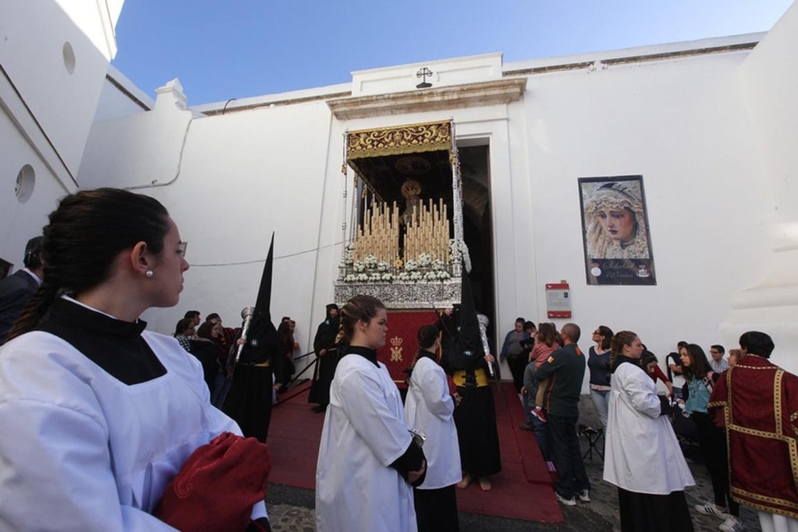 Sanidad el Martes Santo en la Semana Santa de Cádiz 2017