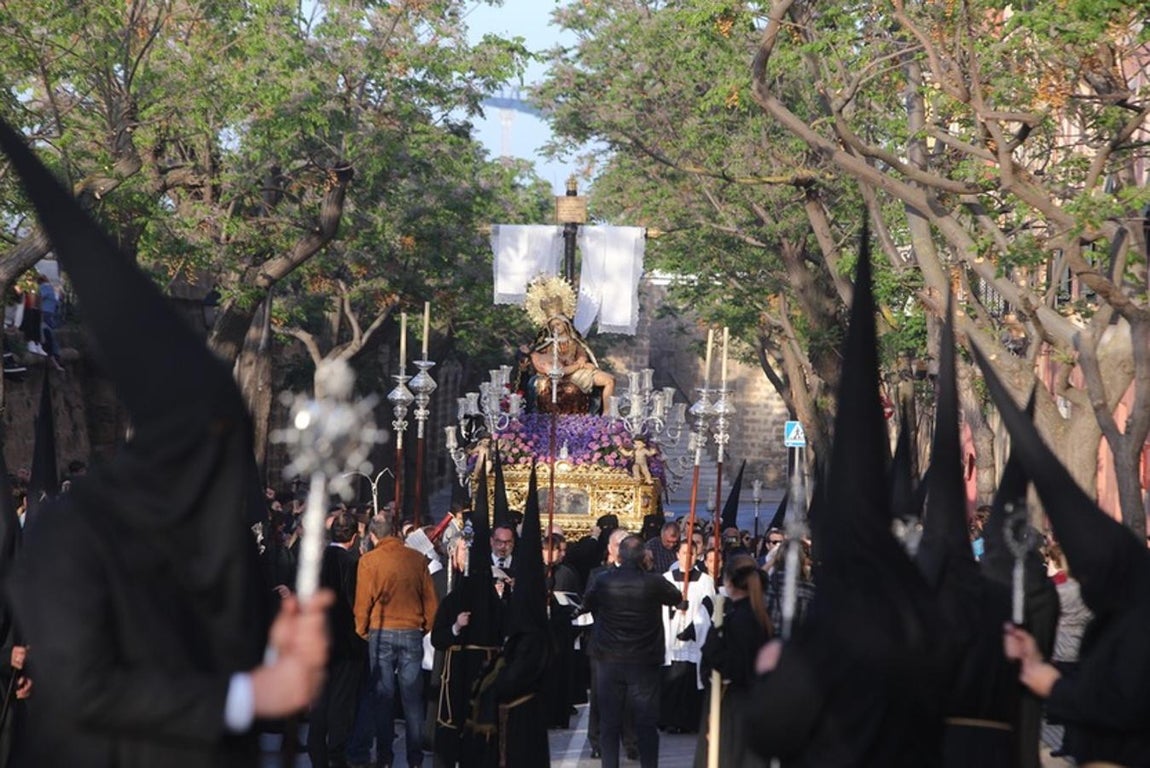 Fotos: Caminito en el Miércoles Santo de Cádiz
