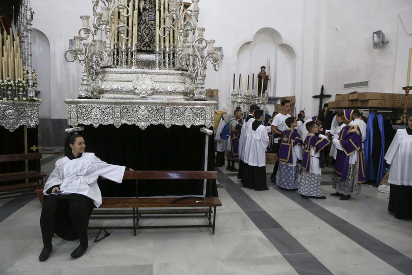 Fotos: Luz y Agua el Miércoles Santo en Cádiz