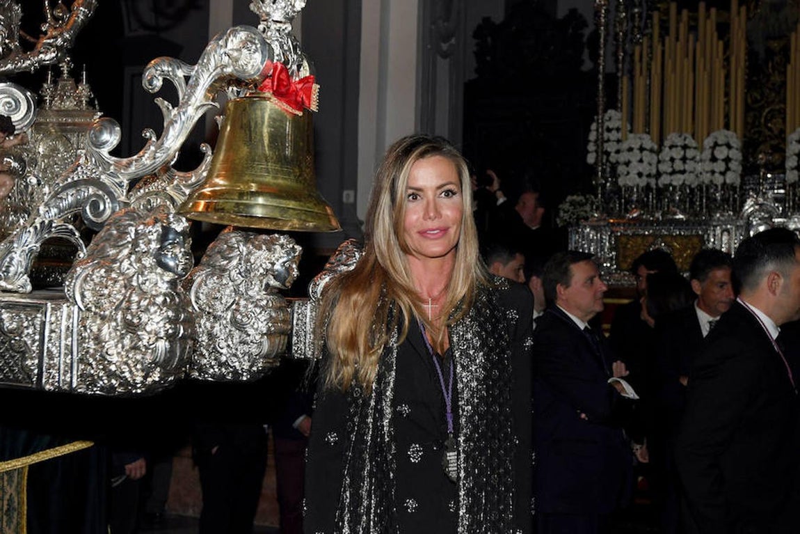 Raquel Bernal estuvo con su marido Álvaro Muñoz Escassi y su hijo en Málaga. 