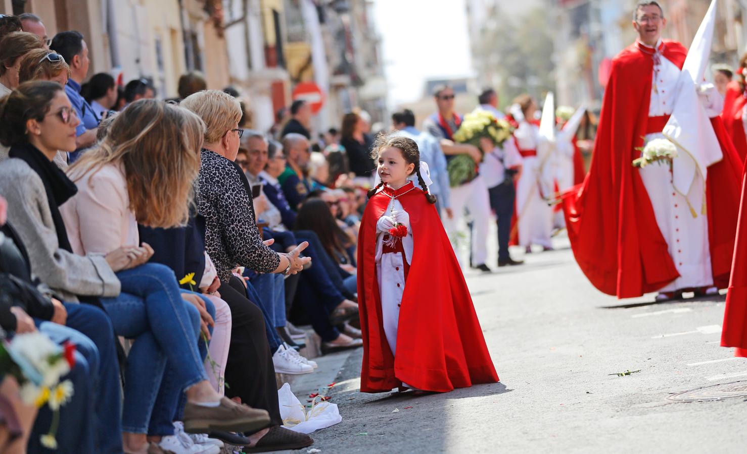 Desfile de Resurrección de la Semana Santa Marinera. 