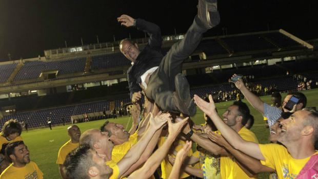 Fotos: Álvaro Cervera cumple un año al frente del Cádiz CF