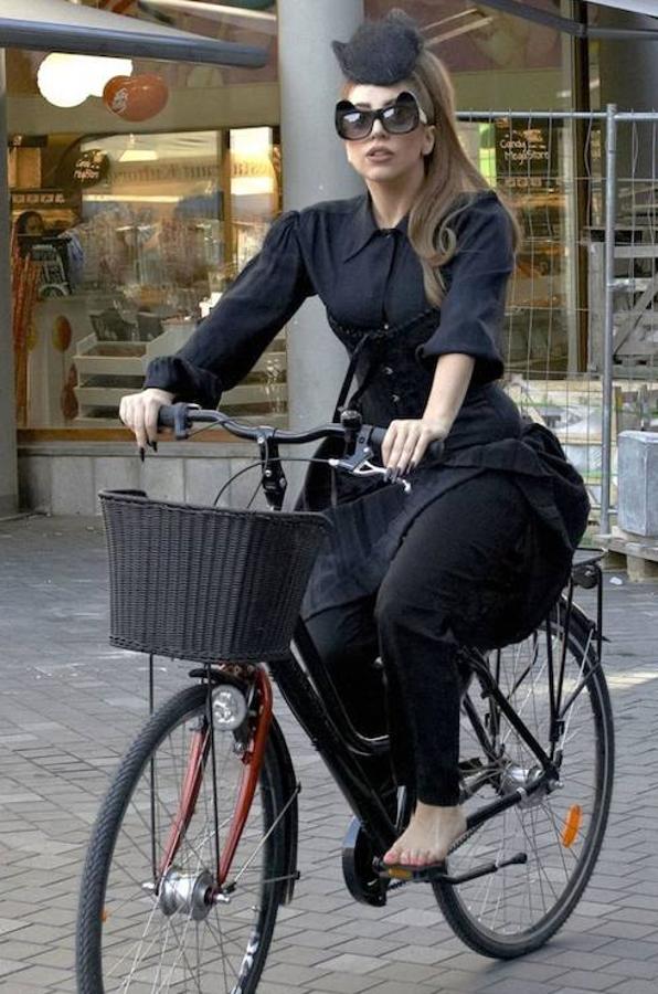 Lady Gaga, cantante. 