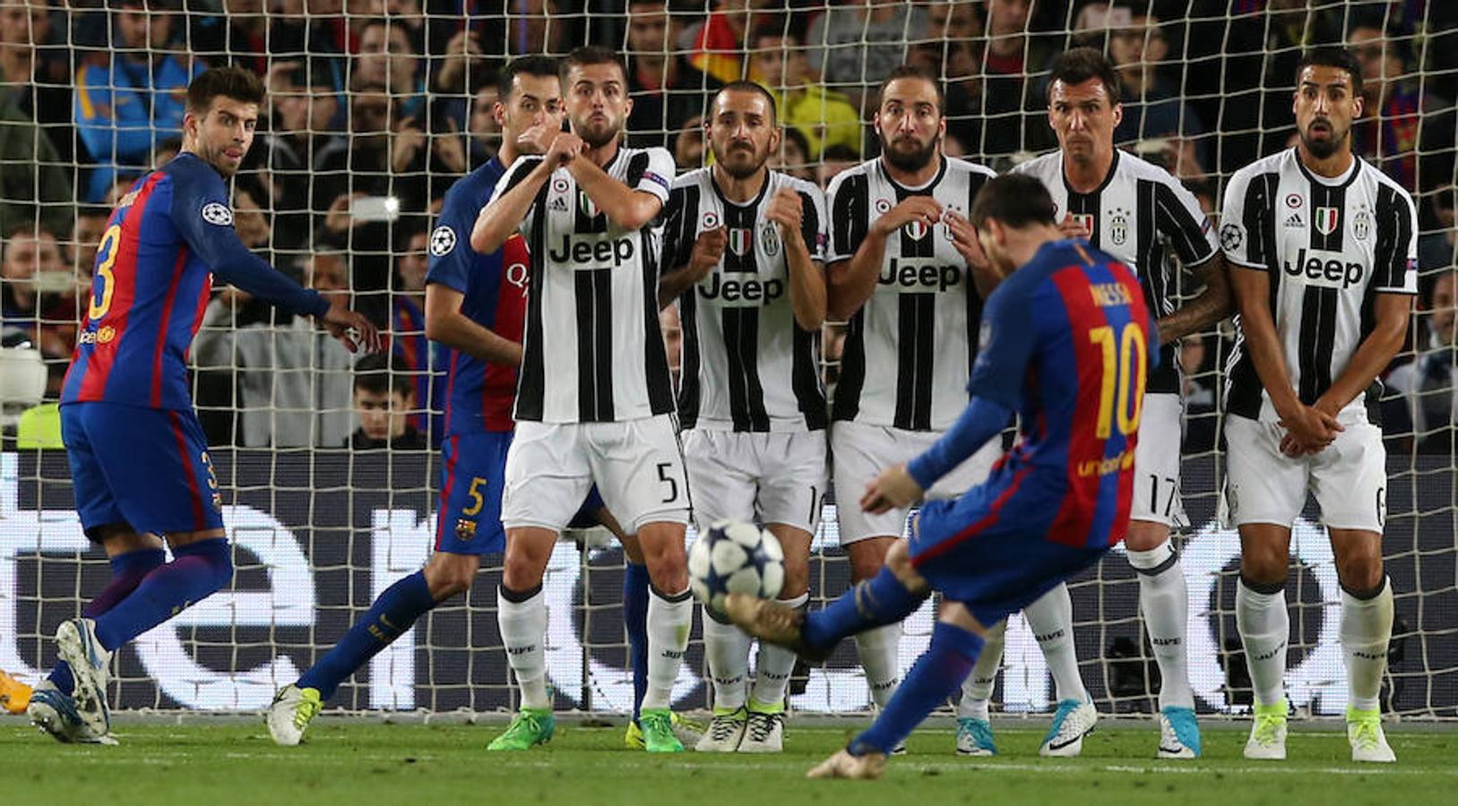 Las mejores imágenes del Barcelona-Juventus