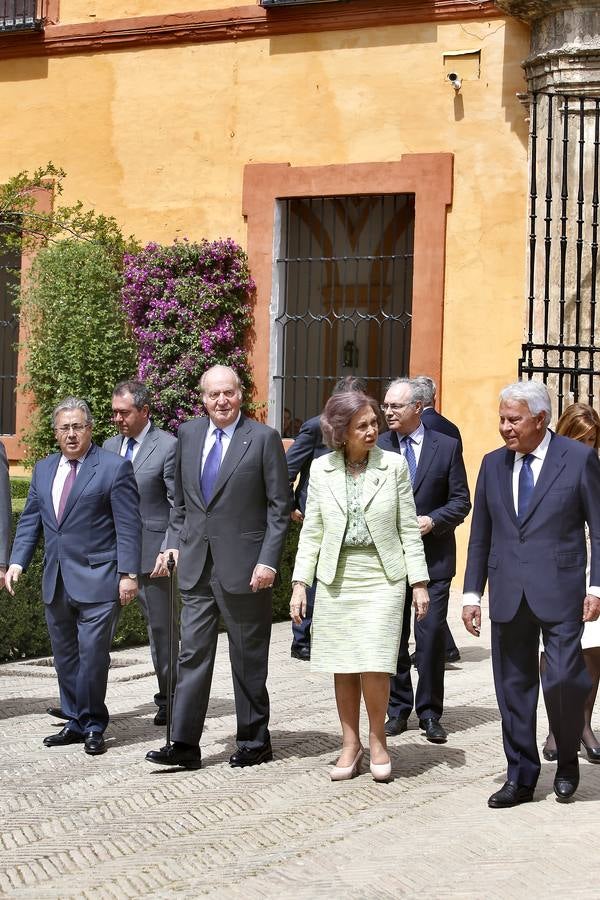 Los asistentes a la apertura de los actos del XXV aniversario de la Expo 92