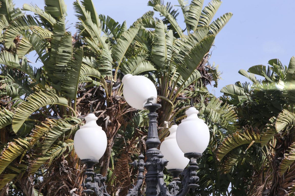 Barcos hundidos en la Bahía de Cádiz a causa del temporal de levante