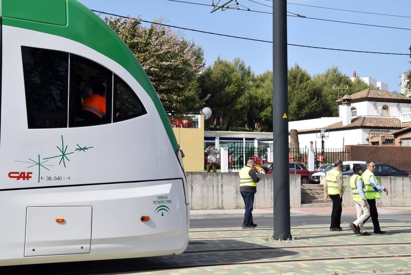 Comienzan las pruebas dinámicas del tranvía por Chiclana