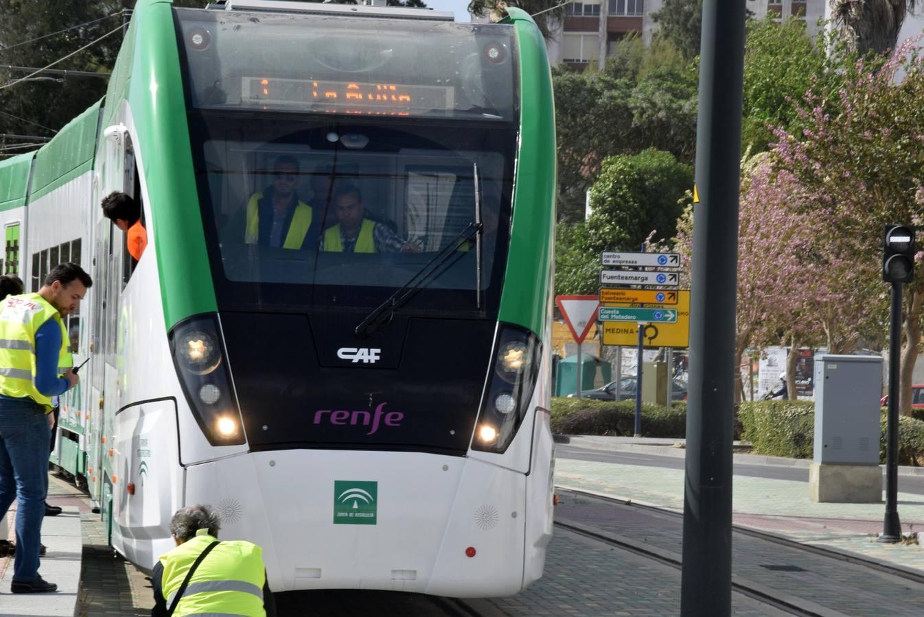 Comienzan las pruebas dinámicas del tranvía por Chiclana