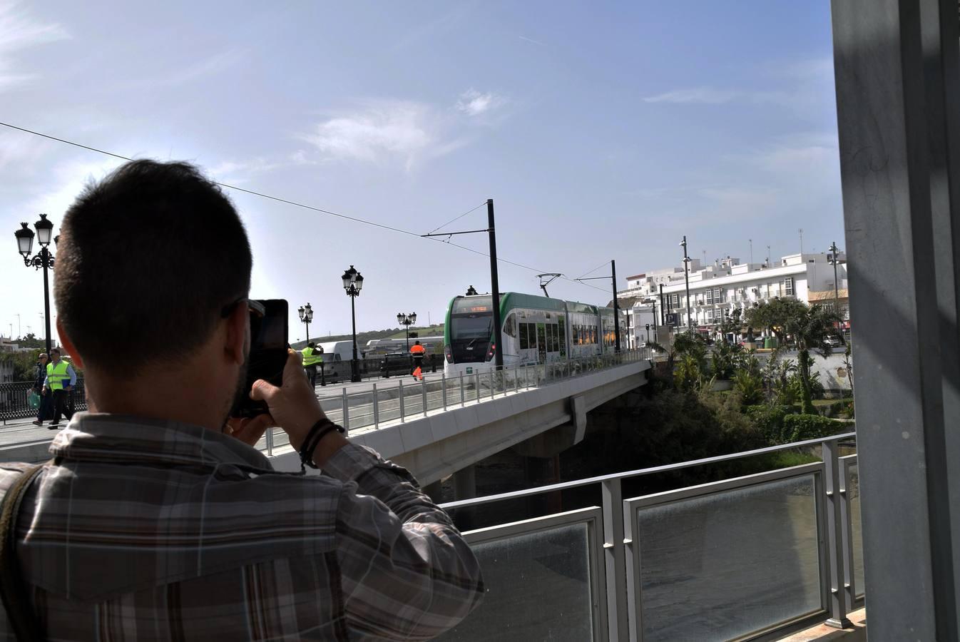 Comienzan las pruebas dinámicas del tranvía por Chiclana