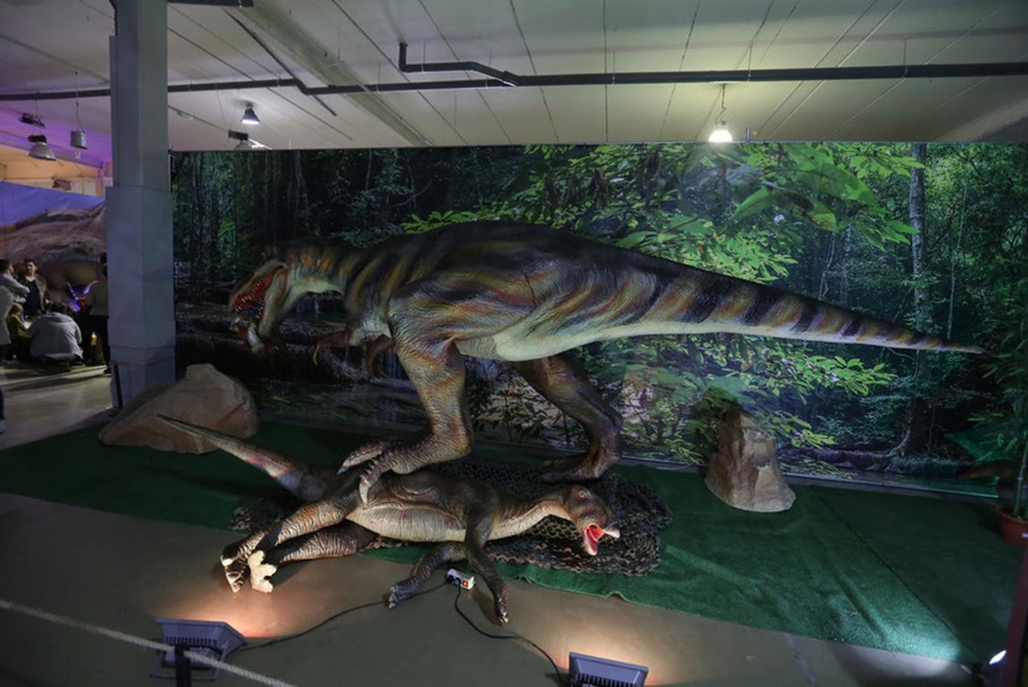 Fotos: Así es Expo Jurásico, la mayor muestra de dinosaurios animatrónicos