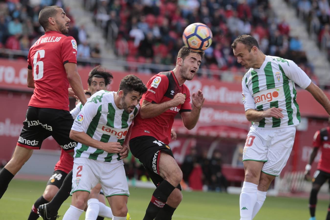 En imágenes, las tablas del Mallorca-Córdoba