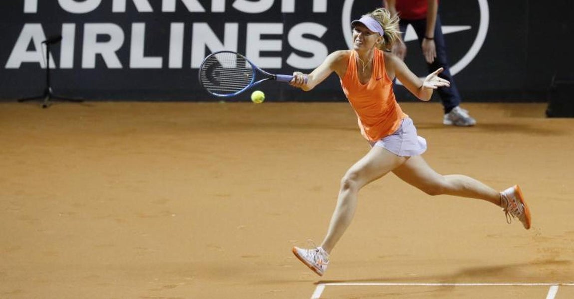 Así ha sido el regreso de Maria Sharapova