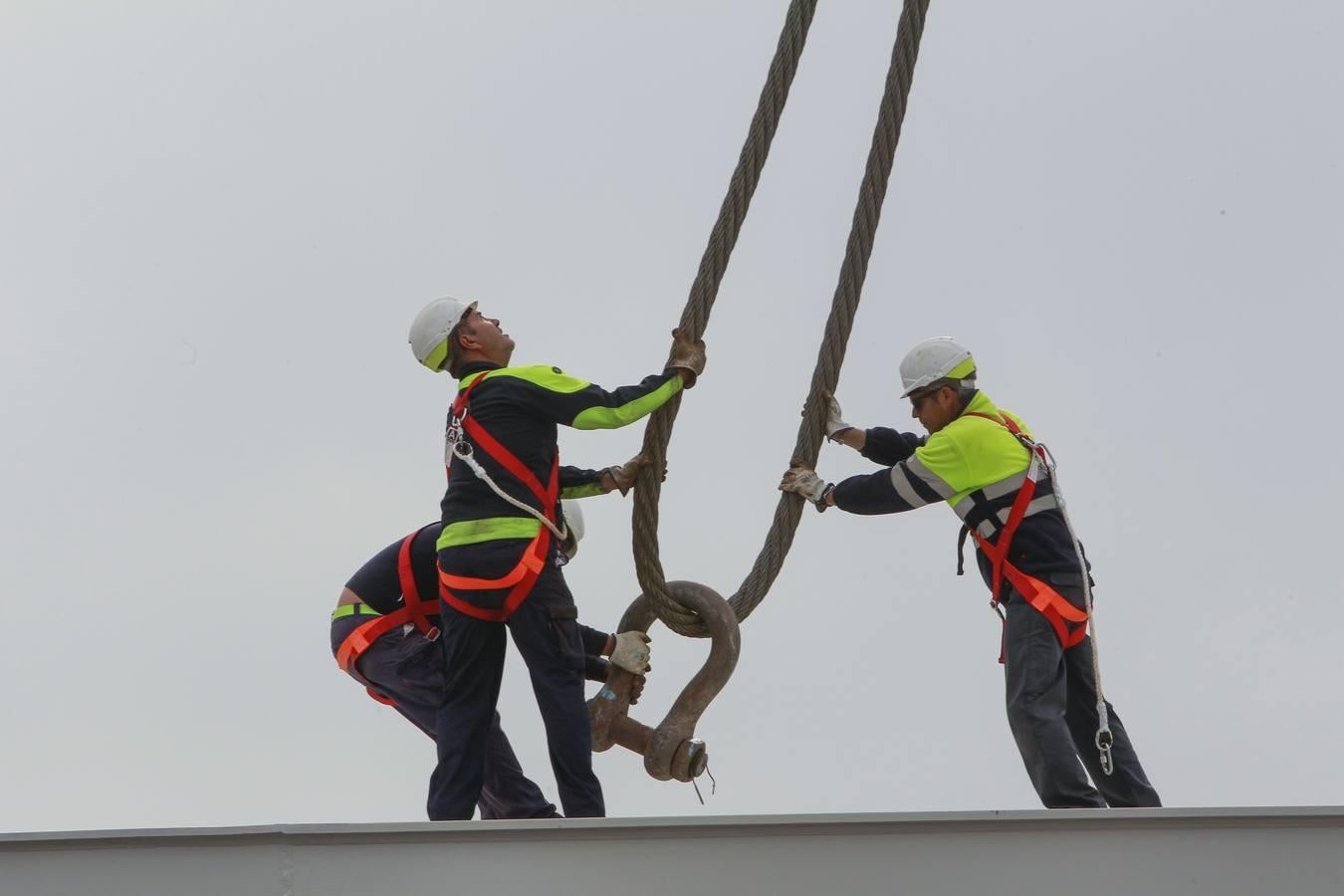 Superestructuras en el Puerto de Sevilla