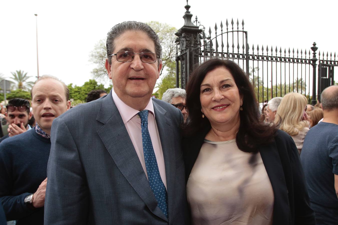 José Joaquín Gallardo y su mujer