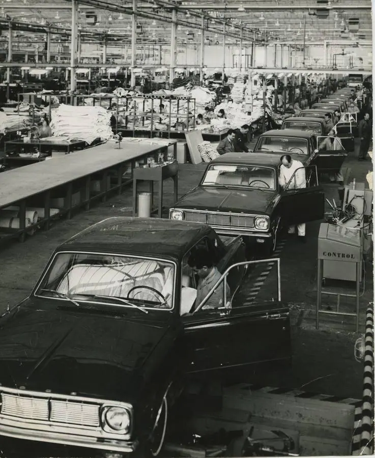 Línea de producción de Dodge