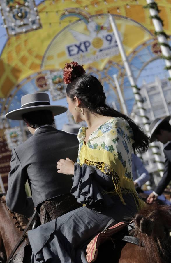 Ambiente por el real: lunes de Feria