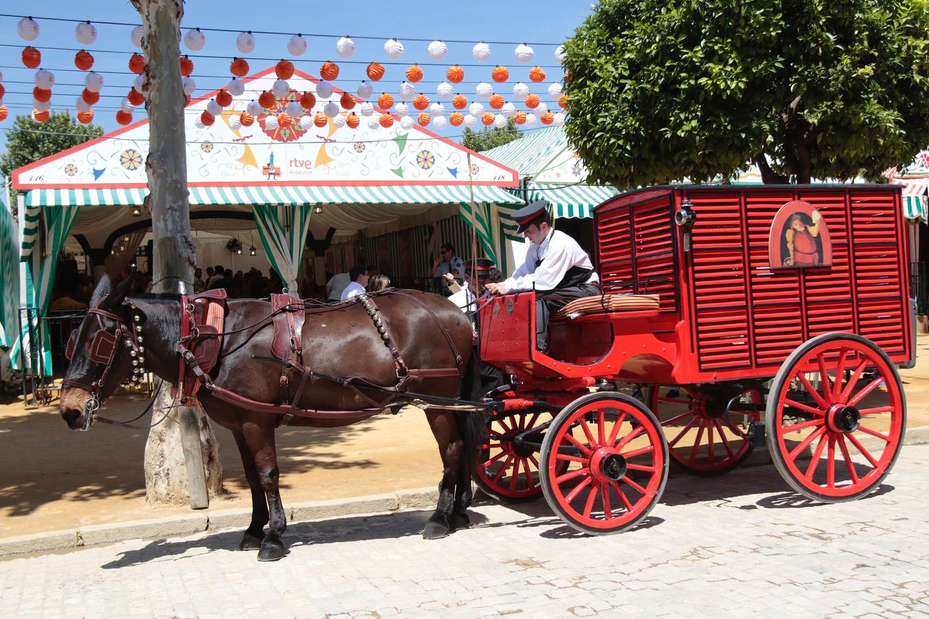 Un martes de Feria relajado