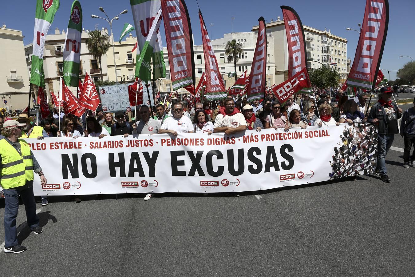 Un color para dos protestas distintas