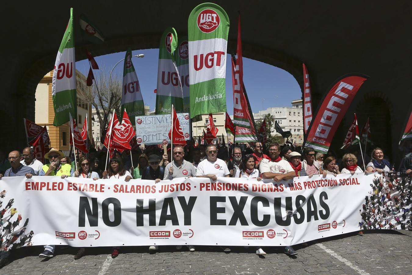 Un color para dos protestas distintas