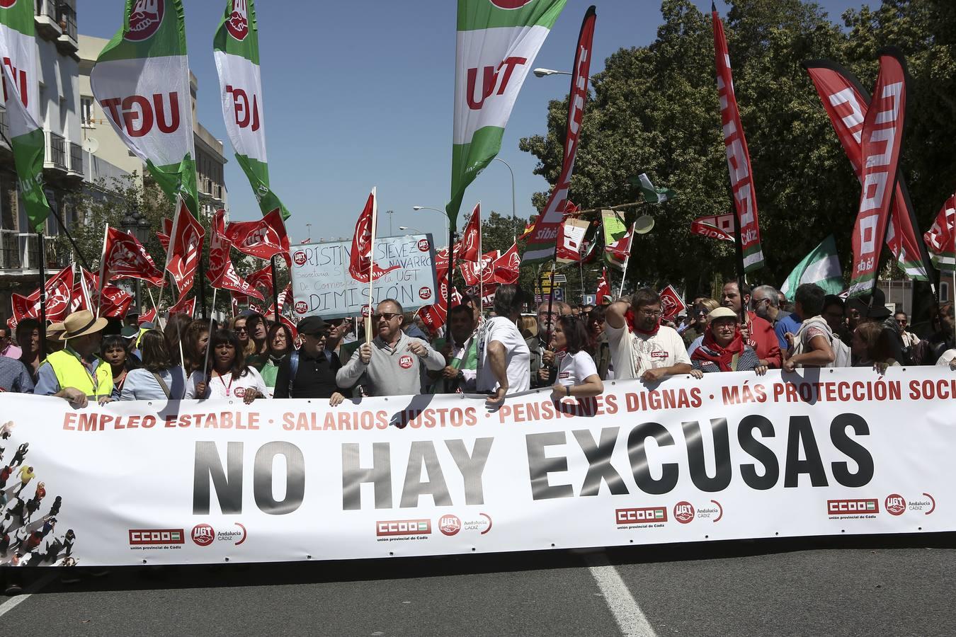 Un color para dos protestas distintas