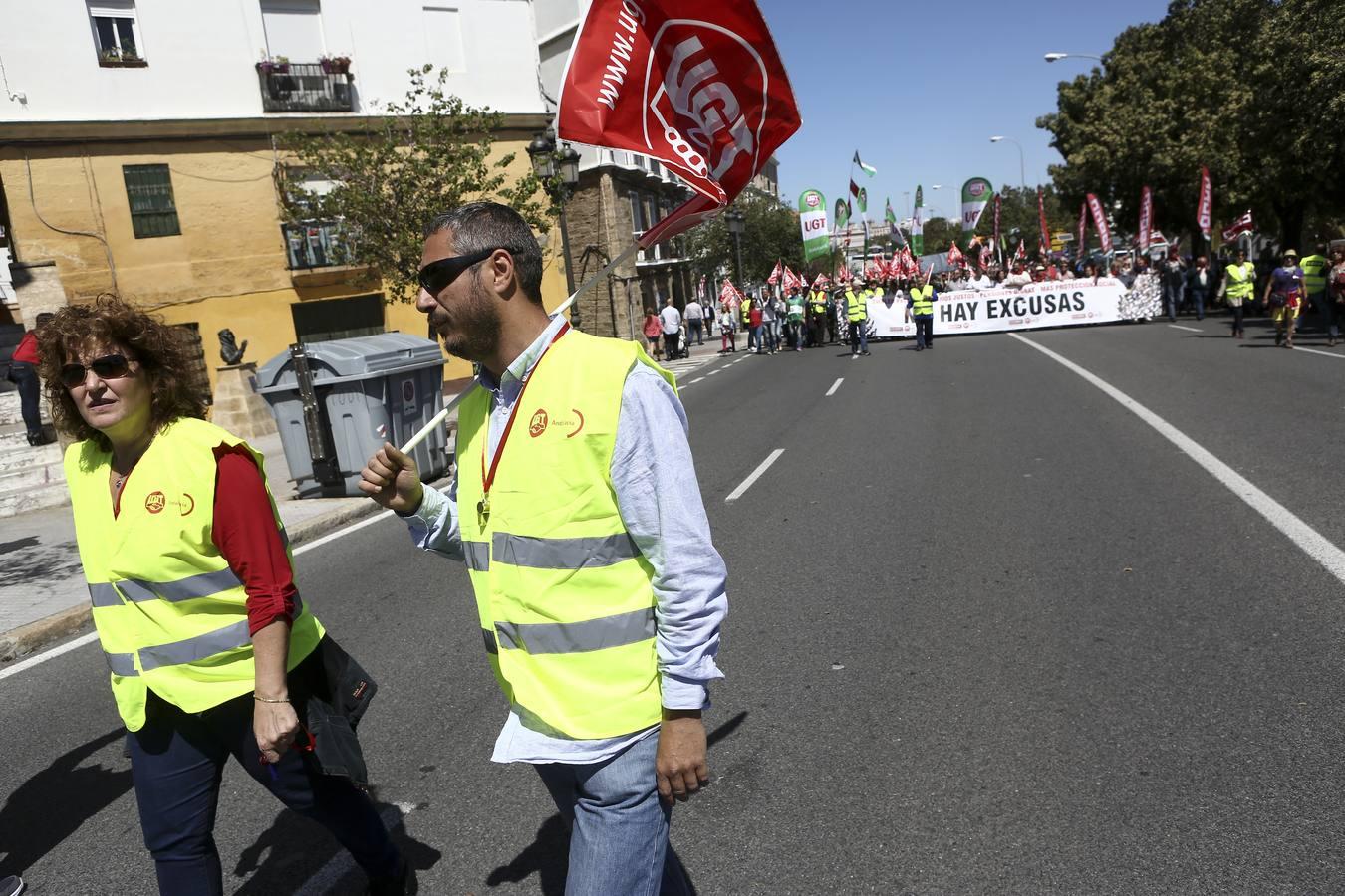 Un color para dos protestas distintas