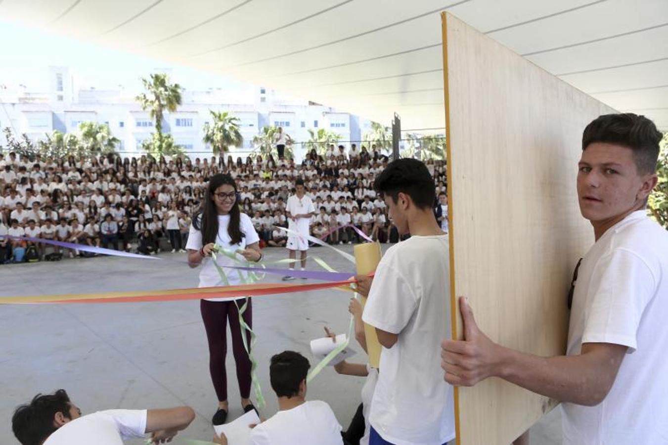 Las mejores imágenes de la carrera de colores (Holi run) de las Escuelas Católicas de Cádiz