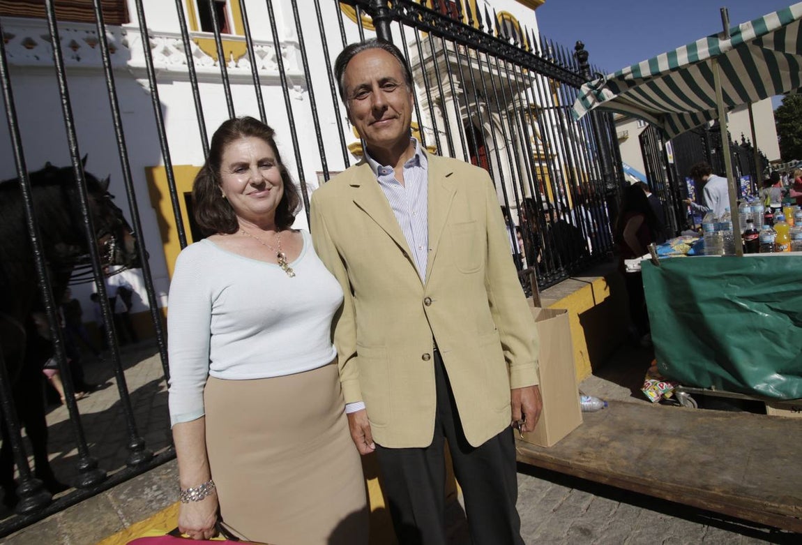 Pastora Martínez y Rafael Salado. 