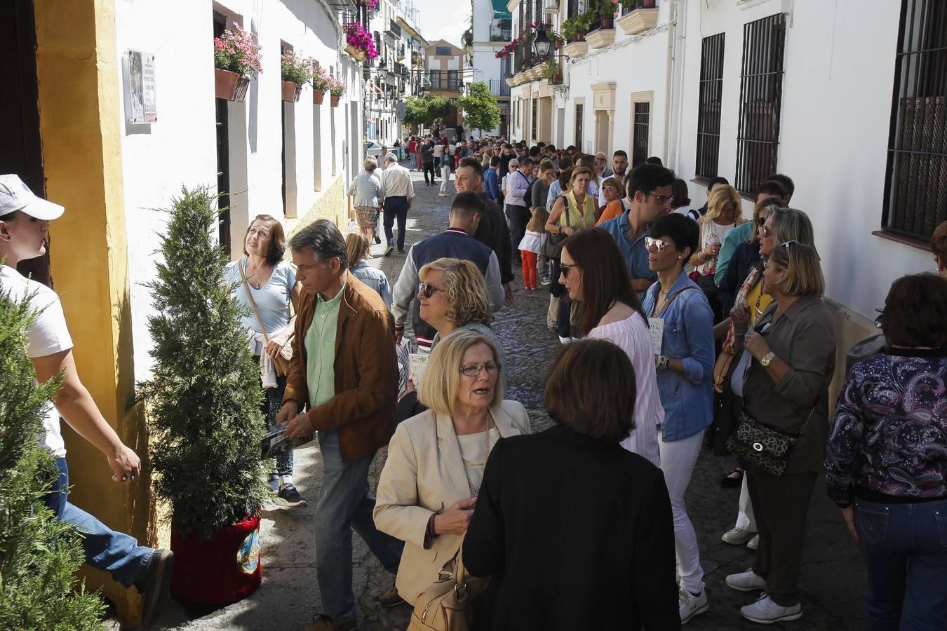 Un sábado de colas en los Patios de Córdoba de 2017