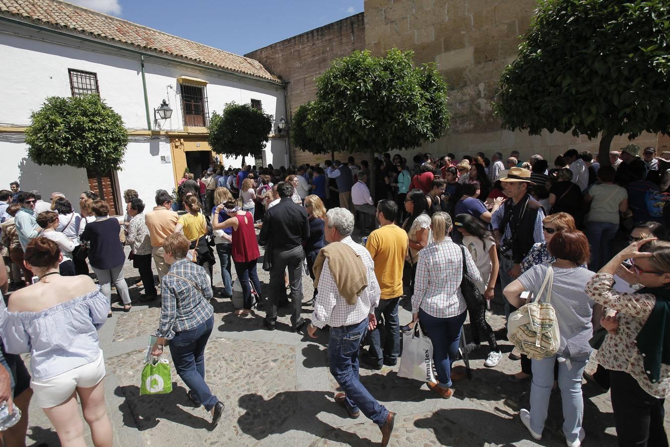 Un sábado de colas en los Patios de Córdoba de 2017