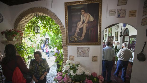 Un domingo de sol y colas en los Patios de Córdoba de 2017