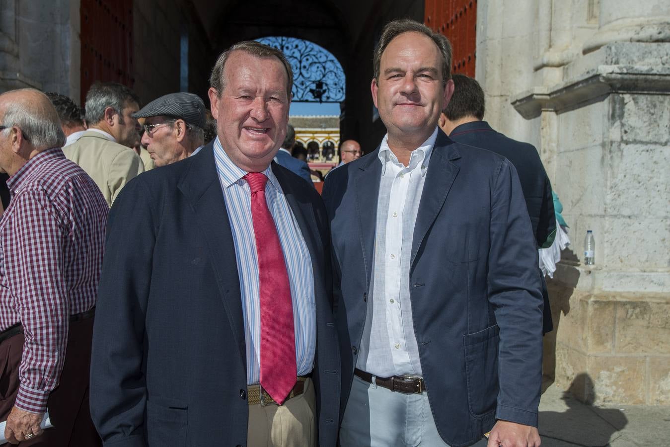 Juan Luis Aguado y Gonzalo Sánchez León. 